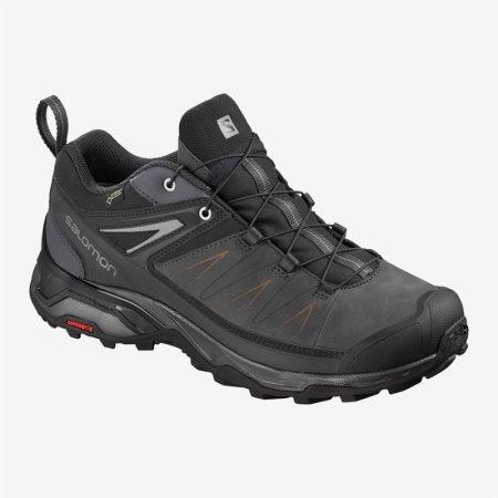 Salomon X ULTRA 3 LTR GTX Mens Hiking Shoes Black UK INBS